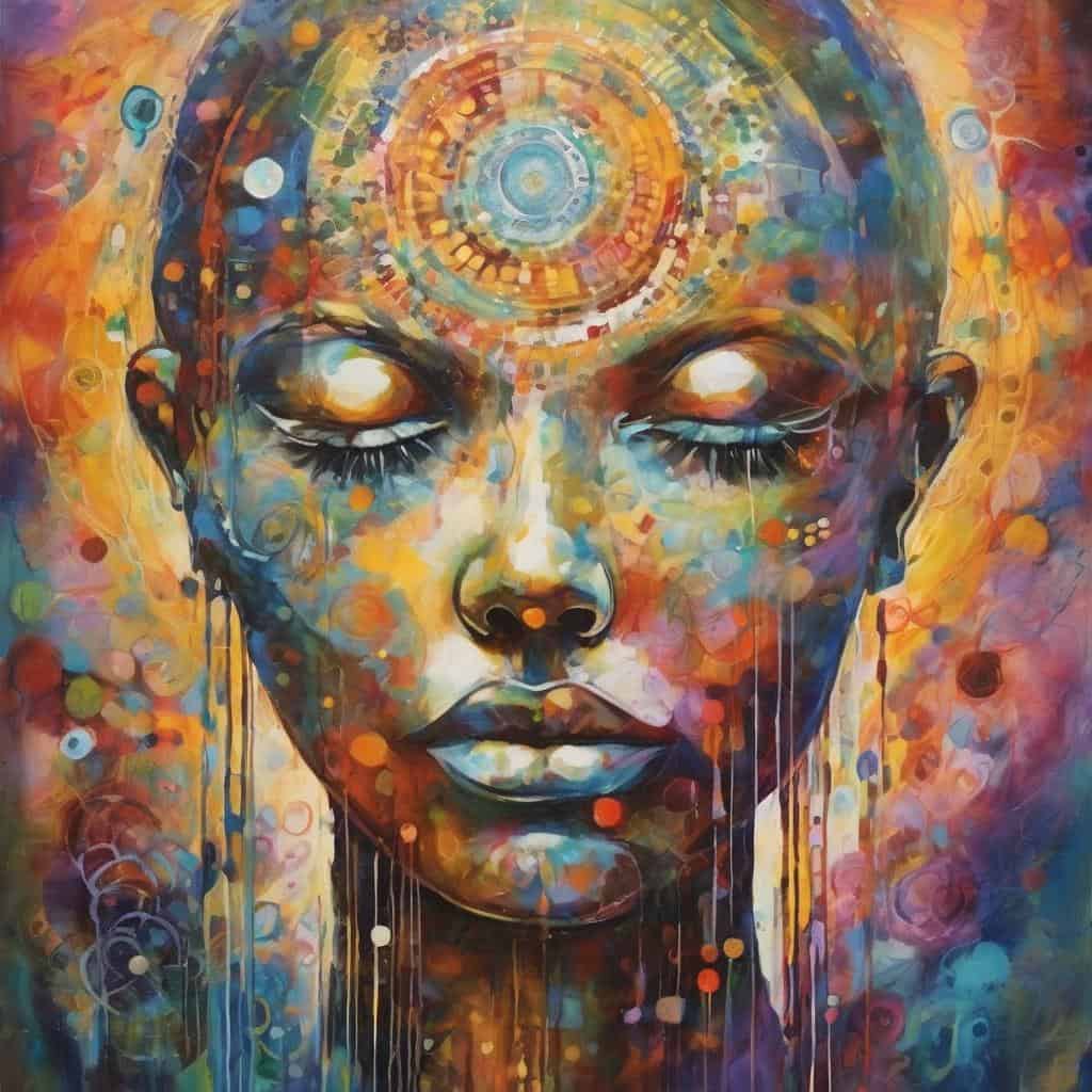 Ανθρώπινη ψυχή σε χρώματα.